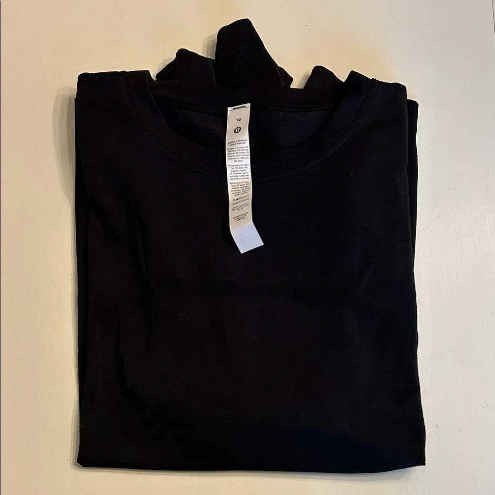 Lululemon swiftly relaxed long sleeve size 10 black - Picture 4 of 8